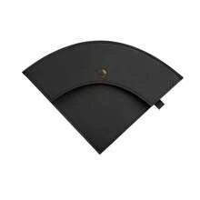 Soporte impermeable de cuero en forma de cono para filtros de café de papel, estante reutilizable para guardar bolsas de filtro de café. - Marrón - Ver 8