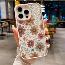 Una funda para teléfono con un diseño de pequeñas flores rosas en estilo graffiti, disponible en varios colores, con estética de macaron y capacidad de succión magnética. Es compatible con las fundas magnéticas para iPhone 16 Pro, 15 Plus y 14 Pro Max, y también es compatible con la carga inalámbrica de Apple. Además, es compatible con iPhone 11, 12 Pro y 13 Pro Max. Las versiones XS y XS Max incluyen cubiertas protectoras elegantes. - Rosa - Ver 6