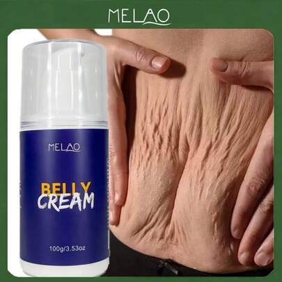  MELAO 100g/3.53oz Abdominal Cream, For Abdomen, Buttocks And Thighs, Containing Natural Oils Firming And Moisturizing Massage Cream