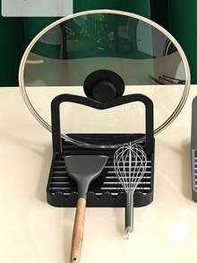 Multi-Function Kitchen Storage Rack, Can Store Spatulas, Pot Lids, Spoons, Brushes And Other Kitchen Utensils. Can Dry The Countertop And Prevent Water Drips. The Style Is Randomly Arranged And The Color May Vary Slightly. - Multicolor - View 11