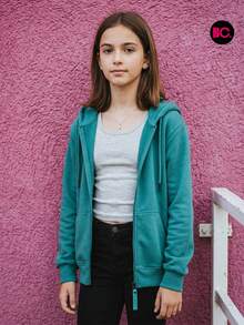 Big City Tween Girls Sweatshirts - 水鴨藍 - 查看 2
