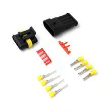 Car Quick Connect HID Connector Kit, Includes 26 Sets Of 1/2/3/4 Pin Vehicle Wiring Harness Plugs, Rust-Proof Sealed Design To Ensure Connection Between Cars And Trucks - Multiple Styles - View 14