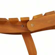 Sun Lounger 2 Pcs Brown 55 X 184 X 64cm Solid Acacia Wood - A - View 8