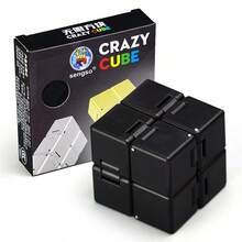 1 Stück Unendlicher Fidget Cube, gefertigt aus robustem Hartkunststoff. Dieses wiederverwendbare Stressabbau-Spielzeug ist in Sternen-Mehrfarben- und Unifarb-Stilen erhältlich. Kompakt und tragbar für einfache Aufbewahrung, ist es ein Flip-Cube, der Emotionen beruhigt und die Konzentration verbessert. - Verschiedenfarbig - Übersicht 11