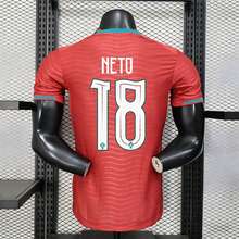 [48-Hour Shipping] Portuguese National Team 2026-2027 Season Home Red Short-Sleeved Football Jersey With Multiple Player Numbers Including 3, 7, 8, 10, 17, Etc - 8號 - 查看 3