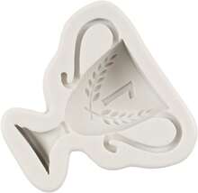Trophy Shape Silicone Fondant Mold For Cake Decorating Cupcake Toppers Chocolate Candy And Resin Crafts - Style C - View 4