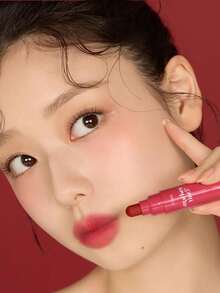 ETUDE Dear Dear 唇彩筆 02 Mono Plum 3.5g，高顯色、易上妝、保濕緞面霧面妝效、精準筆尖、防暈染、純素、K-Beauty 韓系彩妝、Olive Young、禮品 - 02 Mono Plum - 查看 9