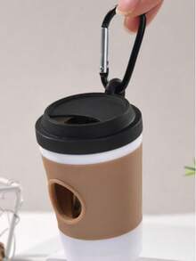 1pc/Minimalist Style/New Pet Waste Bag Set/1 Roll, 15pcs/Thickened/Portable/Outdoor/Dog Walking/Pet Dog/Outdoor Essential/1.5 Mil Thickness - View 10