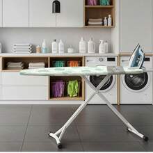 Heat Resistant Ironing Board Cover Thick Padded Water Repellent Elastic Fit - Green (L) - View 7