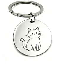 Label Identitas Hewan Peliharaan dari Baja Tahan Karat Murni Berkualitas Tinggi, Tahan Lama dalam Berbagai Kondisi Cuaca, Liontin Kalung Praktis untuk Kucing dan Anjing Berbagai Ukuran - MultiWarna - View 9