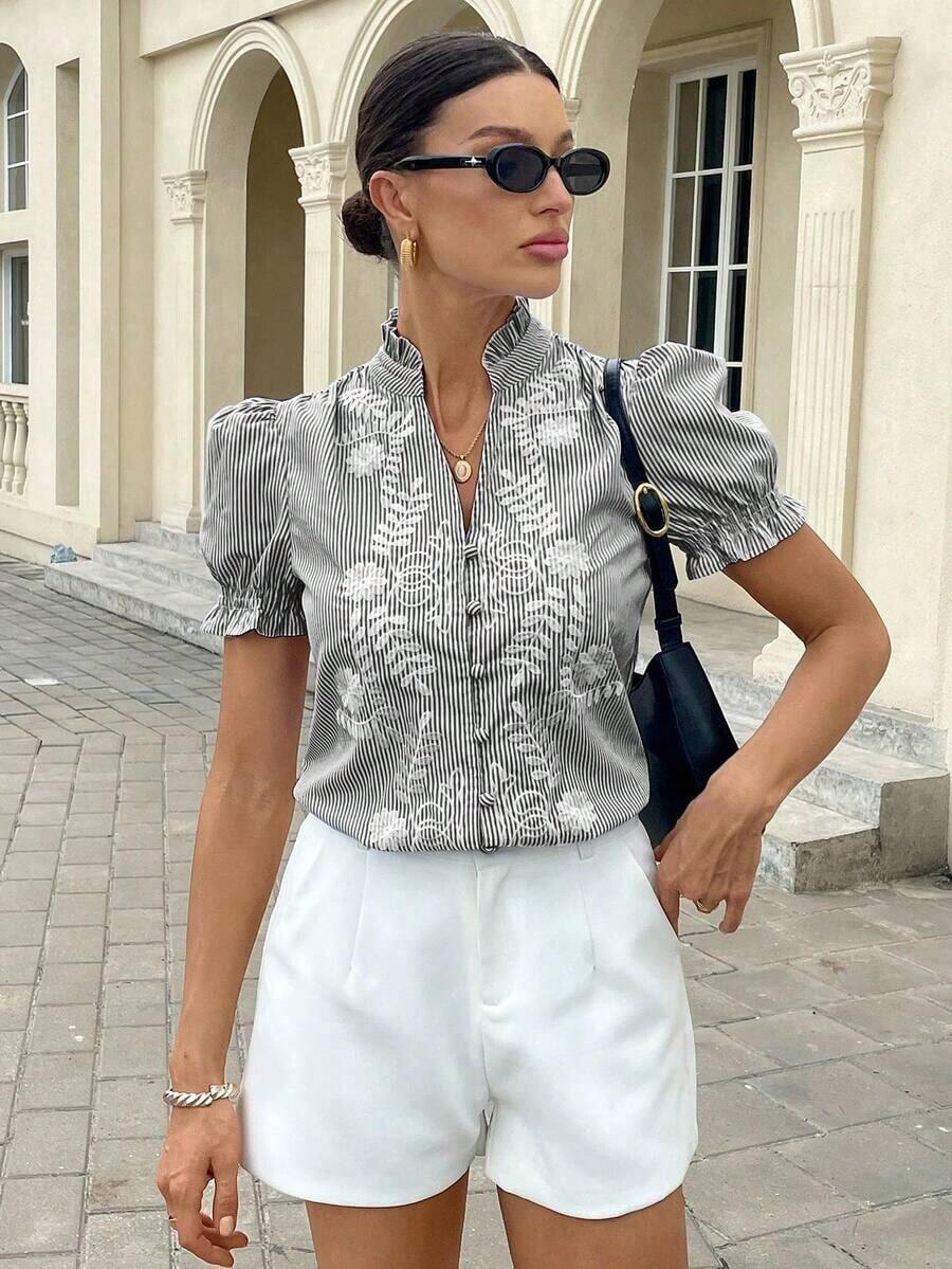 Women Tops - الأسود - مشاهدة 1