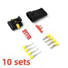 Car Quick Connect HID Connector Kit, Includes 26 Sets Of 1/2/3/4 Pin Vehicle Wiring Harness Plugs, Rust-Proof Sealed Design To Ensure Connection Between Cars And Trucks - Multiple Styles - View 16