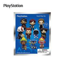 Sony Official PlayStation Mystery Blind Bag Keychain, Classic Console Controller Bag Pendant, Retro Gamer Acrylic Charm For Teens Adults, Aesthetic Backpack Accessories, Tech Key Ring, Unique Birthday Holiday Gift For Video Game Fans - Blue - View 2