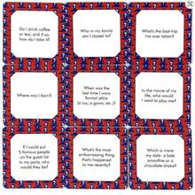 Minijuego de cartas - ¿Cuánto me conoces? - Cartas de juego, adecuadas para viajes, reuniones, entretenimiento familiar y de amigos - Multicolor - Ver 5