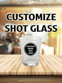 1pc Customized Photo Wine Glass, 2oz Capacity, Printable Photo, Birthday Custom Wine Glass, Personalized Photo Glass, Multi-Functional, Decorative, Mildew-Resistant, Reusable, Easy To Clean, Cute, High-Quality, Modern Stylish, Customizable, Personalized, Unique, Ideal Gift For Him, Ideal Gift For Her - Multicolor - View 2