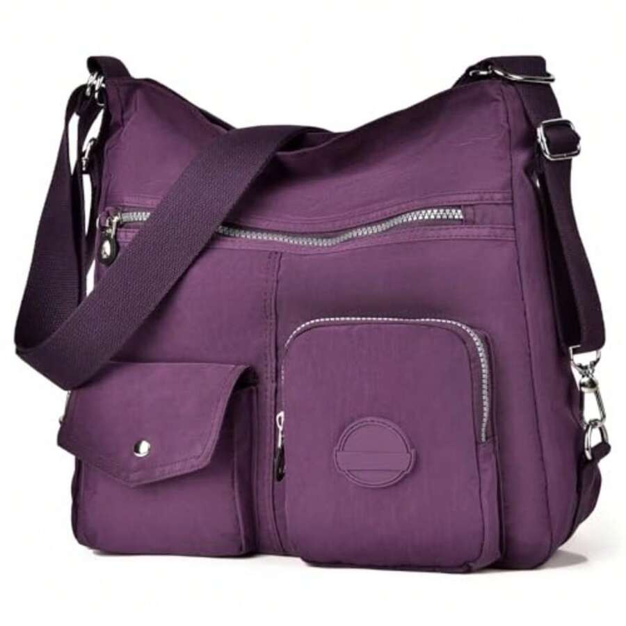 Dora and Liz Bolso multifuncional para mujer bolso de mano para mujer Mujer - Morado - Ver 1