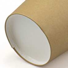 10/20/50pcs Brown Paper Ice Cream Cups With White Rim, Brown Paper Bowls, Top Diameter 3.5", Bottom Diameter 2.95", Height 2.4", Suitable For Ice Cream, Yogurt, Dessert, Party, Picnic, Family Gathering, Holiday, Event Container, Unisex - True Colors - View 5