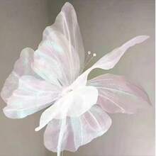 1/3/5 Stücke 3D Schmetterlings Dekorationen, geeignet für Schmetterlings Themenparty und Outdoor Garten Dekoration. Perfekt für Maskenball, Valentinstag, Wanddekoration, Raumdekoration, Karneval, Hochzeit, Junggesellenabschied, Geburtstagsparty, Innenfotografie, Vitrine und Wanddekoration. - Verschiedenfarbig - Übersicht 13