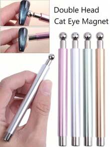 High Strength Anti-Fall Round Magnets - Essential For Nail Art Beginners, Quickly Remove Black Holes And Cat Eye Patterns - Multicolor - View 2