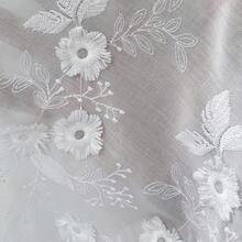 Blusa de chaleco bordada blanca para mujer, nueva para el verano, adecuada para vacaciones románticas, oficina casual, estilo vintage - Blanco - Ver 8