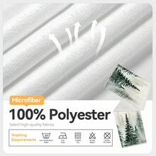 2pcs Watercolor Pine Forest Printed Kitchen Towels, 100% Polyester Kitchen Cleaning Cloths, Suitable For Restaurant, Kitchen And Home Decor; Quick-Drying, Lightweight, Fade-Resistant, Low-Shedding, Anti-Mildew, High Color Fastness, Size 40*60cm - Multicolor - View 3
