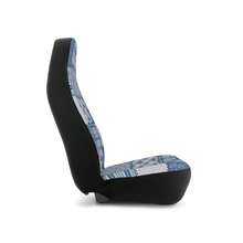 2pc Boho Patchwork Car Seat Cover Set, Print Faux Illusion Patchwork Crochet Quilt Car Seat Cover Interior Retro Vintage Preppy New Driver Gift - G - 查看 5