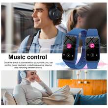 1.45" HD Touchscreen Smart Watch - Wireless Calling, Camera, Music Control | Compatible With Android/IOS, Unisex Style, Customizable Dial, Alarm & Call/Message Alerts - Multicolor - View 5