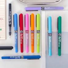 10 Colors Liquid Ink Gel Pens, Colorful Ballpoint Pens, Drawing & Writing Office Supplies - Sets - View 4