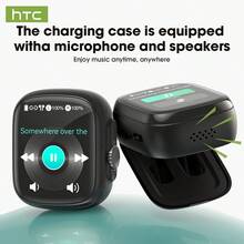 HTC NE72, TWS In-Ear Earbuds, Bluetooth Speaker 2in1 Bluetooth Earphones, Comes With 150 Languages Translation Function, High Fidelity Sound Quality, Suitable For Daily Use, Work, Study, Travel, Perfect Birthday Gift! - View 1