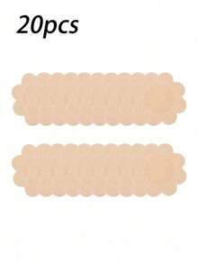 20 Peças/Conjunto Almofadas Descartáveis Não Tecidas para Fricção da Coxa, Adequadas para Plus Size, Protetores Antifricção da Coxa, Tiras Macias e Respiráveis Sem Atrito, à Prova de Suor e Invisíveis, Adequadas para Homens e Mulheres, Protetores de Coxa Ultrafinos, Adequados para Uso Externo, Viagem, Corrida, Caminhada, Fitness e Uso Diário, Adesivos Antifricção de Coxa Leves e Confortáveis, Amigáveis à Pele e Fáceis de Aplicar, Perfeitos para Saias, Shorts e Vestidos - Multicolorido - Visão 9
