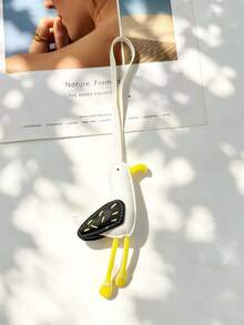 1pc Cute Seagull Pendant, PU Leather Material, Colorful Design, Suitable For Various Bag Charms, Car Keychain Accessories, Ideal Gift Jewelry - Multicolor - View 10