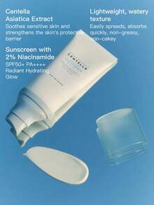 SKIN1004 水基護膚舒緩修復積雪草玻尿酸防曬精華 2入 50ml*2 SPF50+PA++++ 高倍防曬 輕盈快乾 不泛白 保濕穩定 適合敏感肌 - 積雪草透明酸C水感防曬精華雙支裝50ml*2 - 查看 2