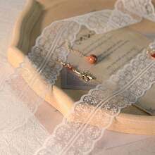 10 Yards White Lace Ribbon, Suitable For Clothing And Headwear Decoration - 10 Yards - View 6