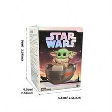 Miniso Star Wars Grogu Keycap Blind Box 6 Styles Random Delivery, Disney Licensed, ABS & PVC Material, Cute 3D Figure, Mechanical Keyboard DIY Modification, Desktop Ornament, Collectible Festival Gift Toy (1 PC Random Delivery) - Multicolor - View 10