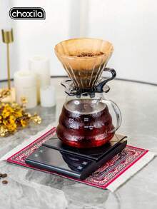 choxila 1pc Coffee Cup Coaster, Coffee Mat, Beverage Coaster, Table Mat, Mouse Pad, Non-Slip Heat-Resistant Absorbent Mat, Suitable For Placing Under Cups/Mugs/Glassware/Coffee Machines/Coffee Pots Coffee Corner Mat - Coaster - View 4