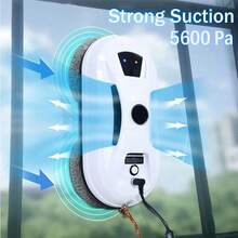 Robot Limpiacristales Klack Automático con Pulverización de Agua, Succión 5600Pa y Control Remoto - Enchufe EU Tipo F(220-240V) - Ver 3
