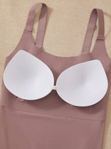 4pcs/Set Women Seamless Adjustable Strap Camisole Undershirt - Multicolor - View 6