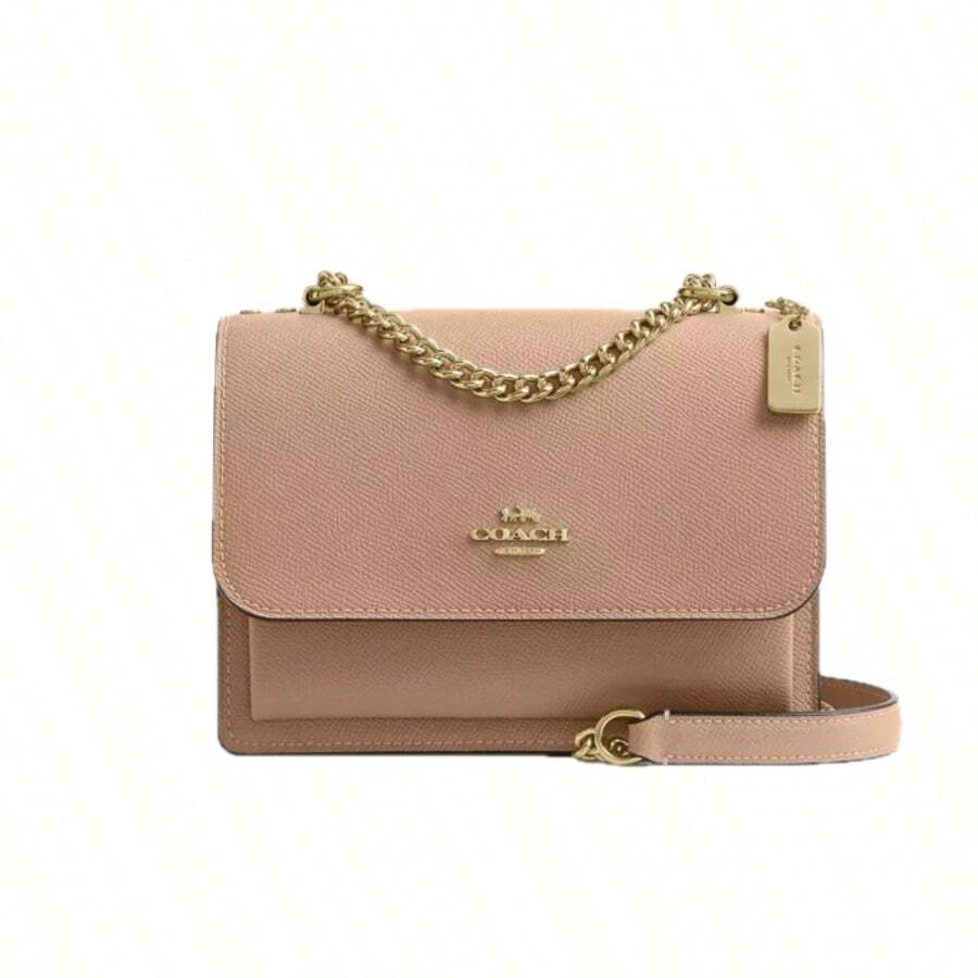 Coach Women's Mini Klare Chain Crossbody Bag - 灰褐色 - 查看 1