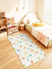 1PC Cartoon Patterned Children'S Carpet, Polyester Game Mat, Anti Suitable For Children And Teenagers' Daily Play In Bedrooms And Living Rooms - Multicolor - View 10