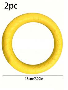 1/2 piezas Juguete de pelota de silicona para perro, juguete de entrenamiento interactivo para cachorros, disco volador suave y flexible para mascotas, adecuado para perros pequeños, medianos y grandes, juguete de ejercicio y juego para interiores y exteriores, accesorios de entrenamiento para perros, suministros de actividad y juego para mascotas - Multicolor - Ver 7
