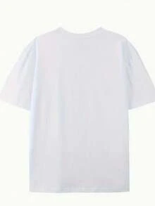 Disney Lilo&Stitch Themed Couple Pattern T-Shirt, With A Blue And Pink Color Scheme, Comes With A Natural Couple Design. The Loose Shoulder Version Allows For Free Movement Without Being Restricted By Skin Friendly Knitted Fabric, Making It Comfortable And Breathable For Couples, Passionate Couples, And Newlyweds. They Are Perfect For Weddings, Engagements, Brides' Casual Couple Sports, Couples' Daily Outings, Anniversary Clothing, Valentine's Day Gifts, And The Best Anniversary Gift - Commemorative Shirts - Người da trắng - Xem 2