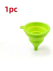 1 chiếc phễu nhỏ bằng silicon có thể gập lại - Dụng cụ nhà bếp tiện lợi để chuyển chất lỏng, dễ dàng mang theo ngoài trời. - Nhiều màu - Xem 9