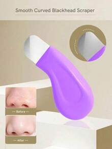 Blackhead Removal Tool Extractor Acne Whitehead Removal, Facial Skin Cleansing Tool Beauty Care Tool - Multicolor - View 4