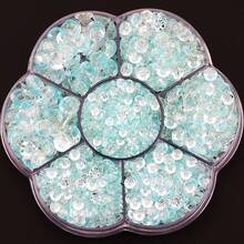 5000pcs/Box, 2mm, 3mm, 4mm, 5mm, 6mm, 5 Sizes, Silver-Tone Crystal Beads, Flower-Shaped Box, Flat-Back Crystal Rhinestones, Multi-Color Crystal Gems, Jewelry Beads, Glass Stones, 3D Diamond Pattern Decor, Shiny Nail Art Stickers, Suitable For Clothes, Bags, Shoes, Cups, Phone Cases, Crafts, DIY Decorations - Non-aB Colors - View 86