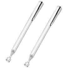 2PCS Stainless Steel Telescopic Magnetic Tool - Manual Iron Suction Rod, Multi-Scenario Use, Suitable For Hard-To-Reach Areas, No Battery Required, Ideal For Car And Construction Repair, Metallic Glossy Surface, Durable And Sturdy - Telescopic Magnetic Tool - View 12