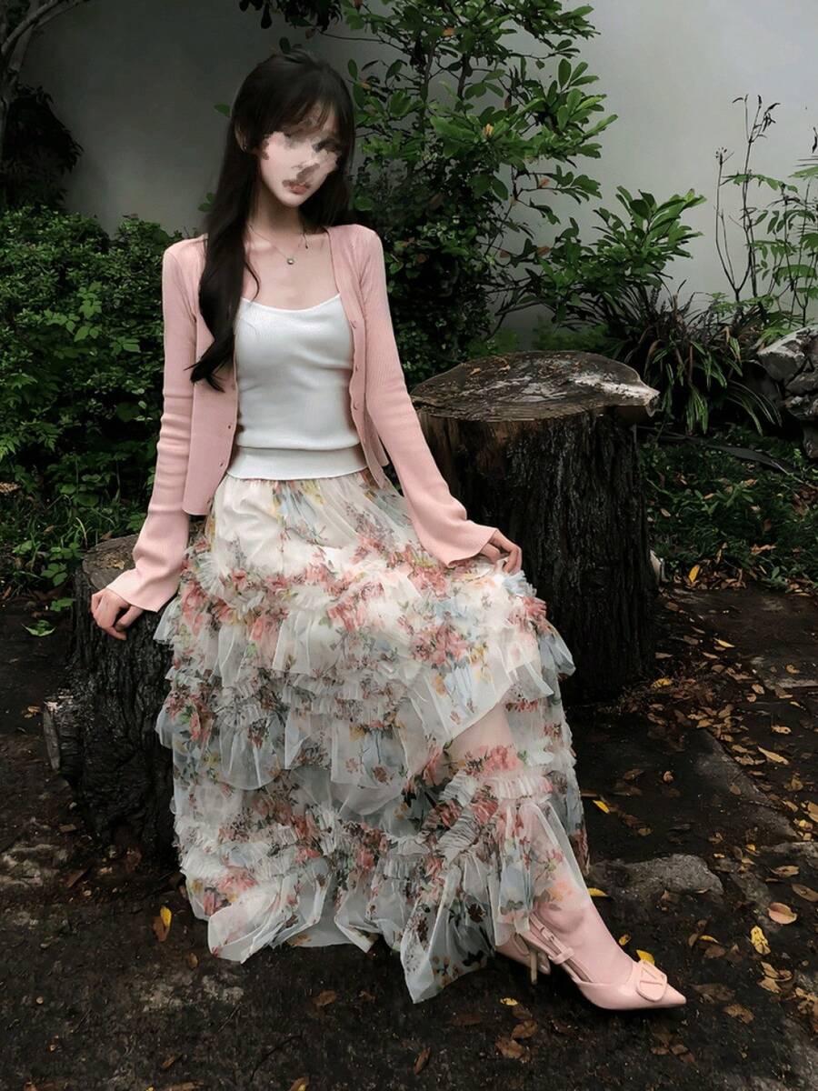Women Skirts - Multicolor - View 1