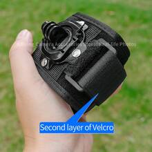 Action6 腕带，适用于 Action5 Pro/4/3 手腕掌带、骑行固定支架、第一人称射击配件 - 查看 4