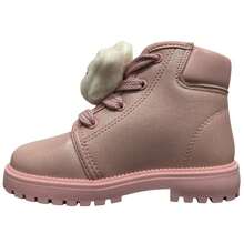 BOTA MOLEKINHA CADARÇO REF: 2126.535 MENINA - Rosa Bebê - Visão 2