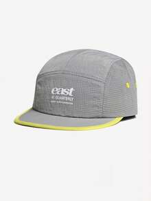 1 pieza Gorra de béisbol con visera plana de color contrastante, ligera, transpirable, de secado rápido y con protección solar para deportes al aire libre y skateboard para hombres - A - Ver 16
