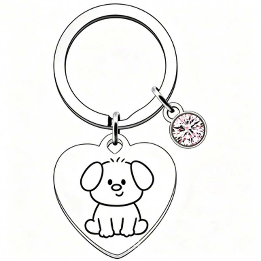 Stainless Steel Pet Pendant, Uniform Material Density And Sturdy Construction, Durable For Long-Term Wear, Versatile Collar Accessory Style, Suitable For A Wide Variety Of Pets Including Cats And Dogs - Multicolor - View 1